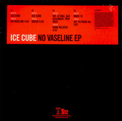 Ice Cube : No Vaseline EP (12", EP)