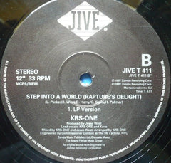 KRS-One : Step Into A World (Rapture's Delight) (12")