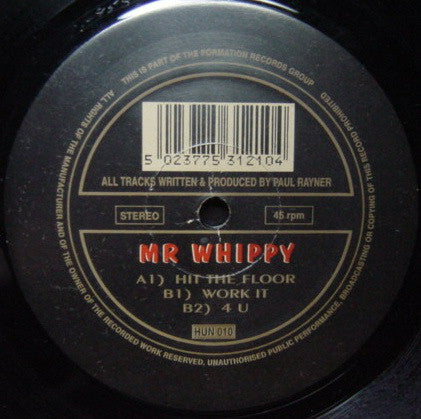 Mr. Whippy : Hit The Floor (12")