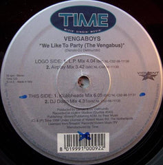 Vengaboys : We Like To Party! (The Vengabus) (12")