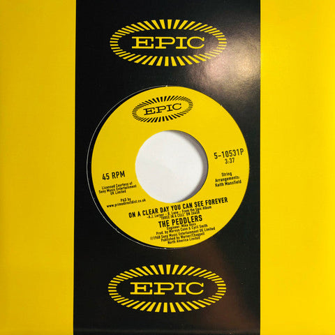 The Peddlers : On A Clear Day You Can See Forever  (7", RE)