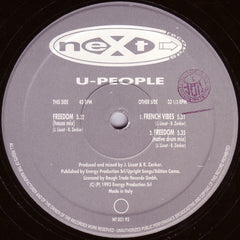 U-People : Freedom (12")