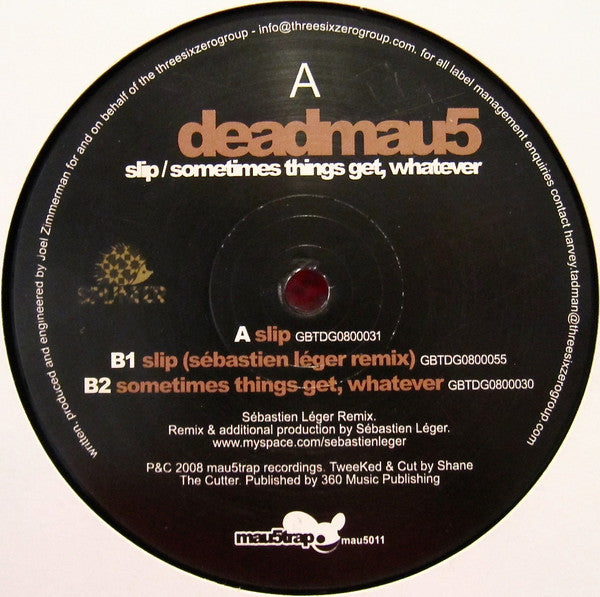 Deadmau5 : Slip (12")