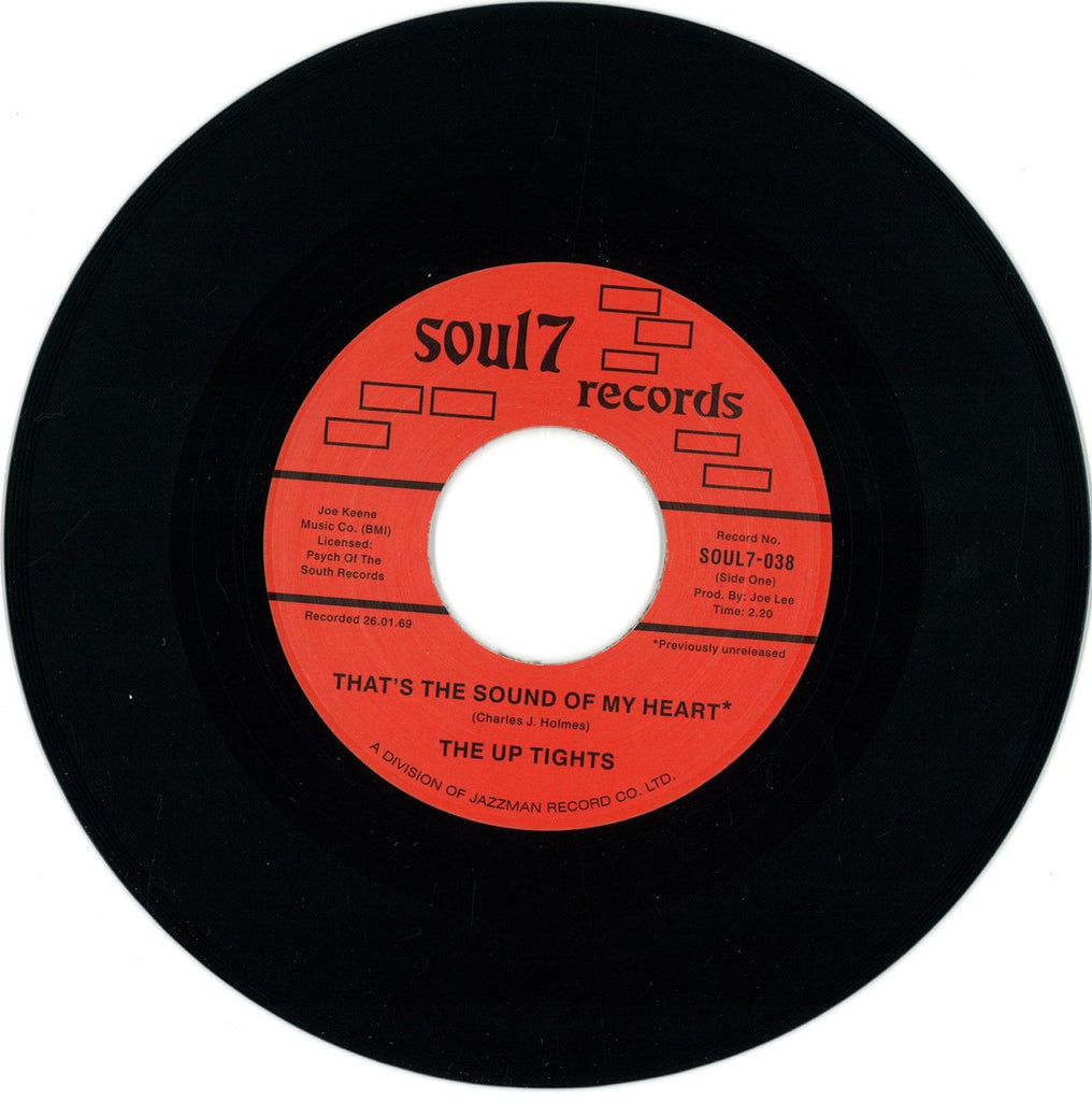 The Up Tights / Ike Noble & The Up Tights – That's The Sound Of My Heart 7" Soul7 – SOUL7.038