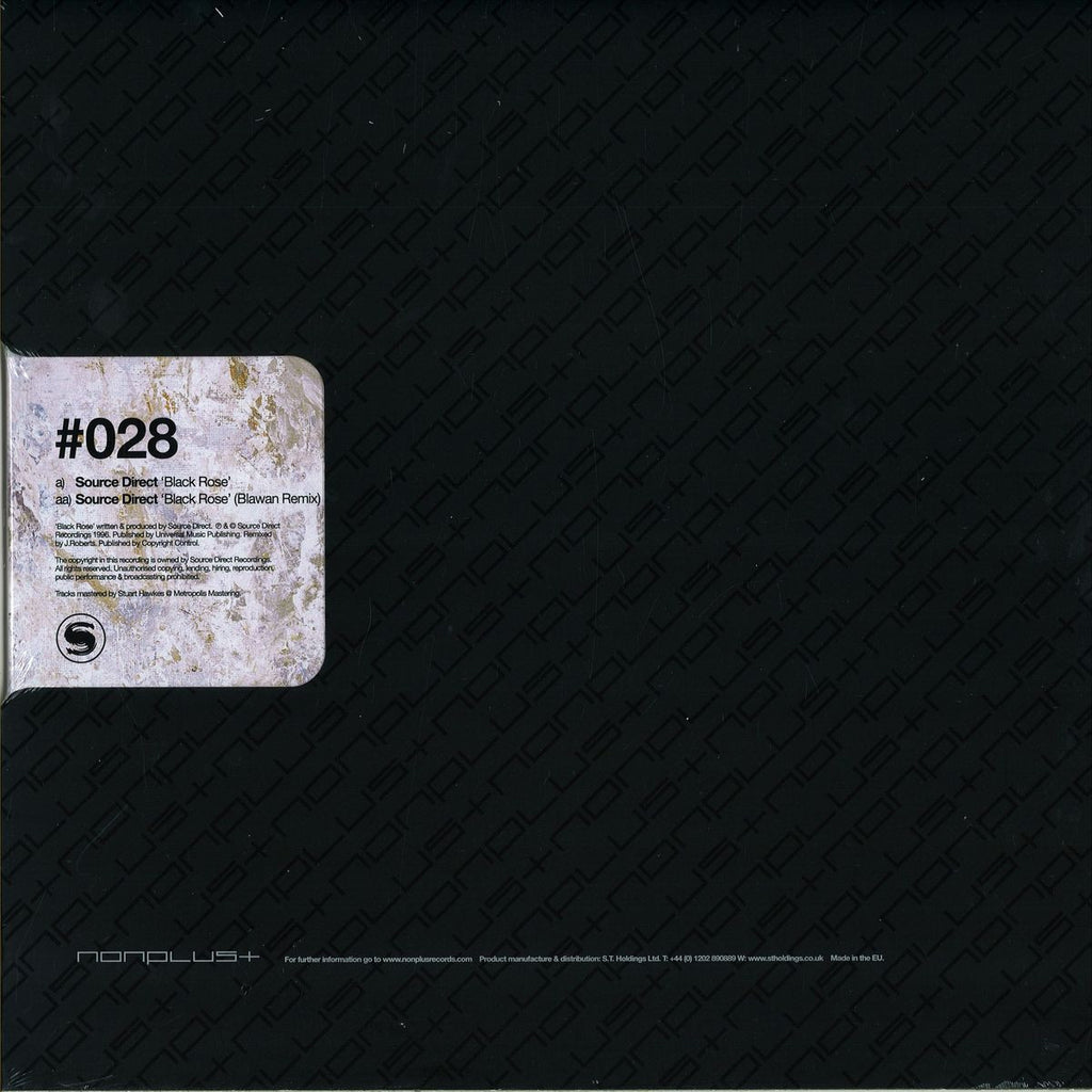 Source Direct – Black Rose / Black Rose 12" Nonplus Records #028