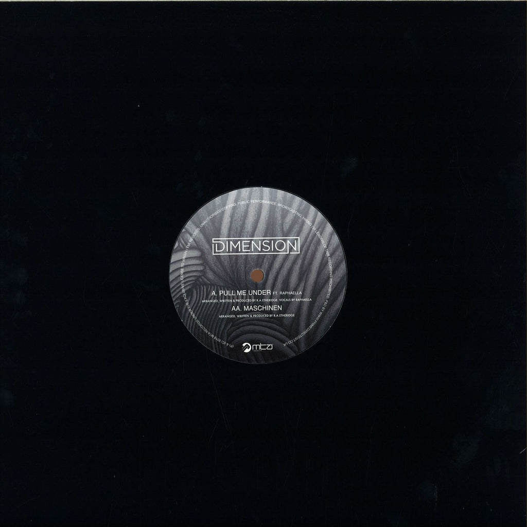 Dimension - Pull Me Under / Maschinen - MTA060 More Than Alot Records