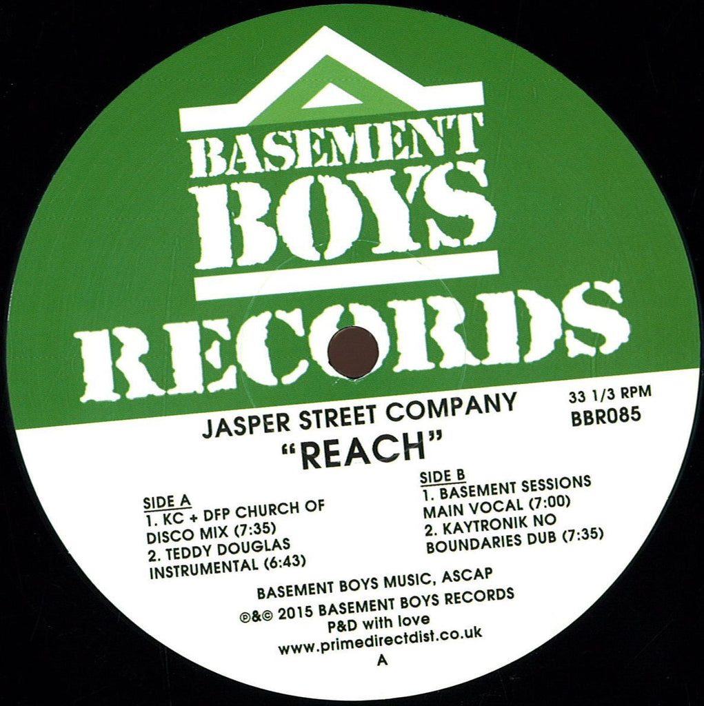 Jasper Street Company - Reach - Basement Boys Records – BBR085