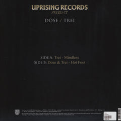 Dose, Trei - Mindless / Hot Foot 12" RISE021 Uprising Records
