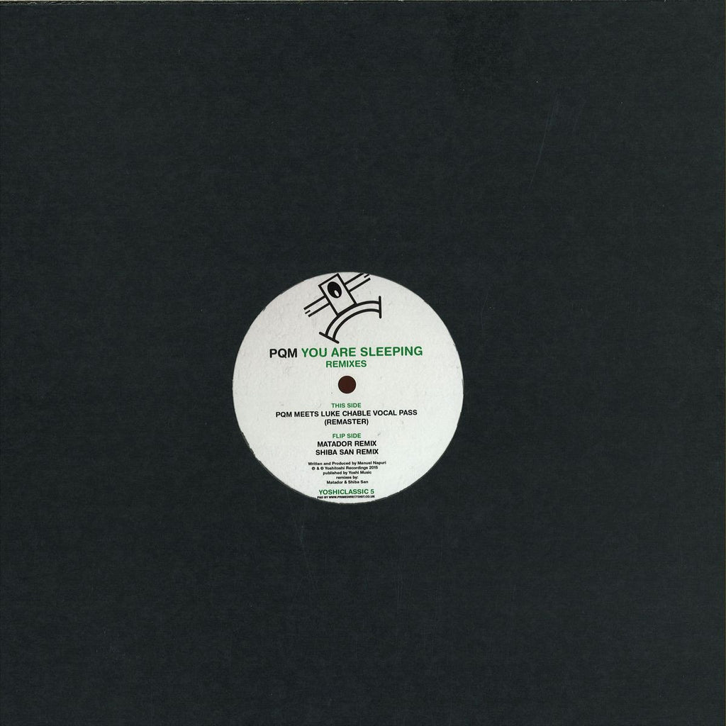 PQM - You Are Sleeping Remixes 12" Yoshitoshi Recordings – YOSHICLASSIC5