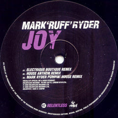 Mark Ryder : Joy (12")