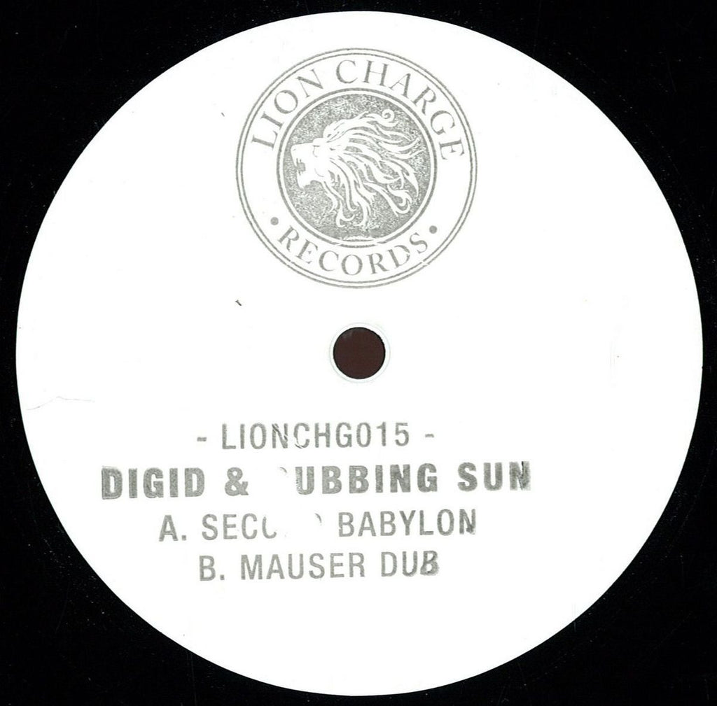 Digid, Dubbing Sun – Second Babylon 12" Lion Charge Records – LIONCHG 015