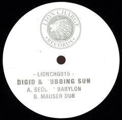 Digid, Dubbing Sun – Second Babylon 12" Lion Charge Records – LIONCHG 015