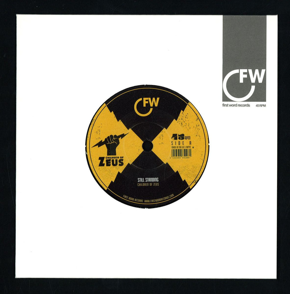 Children of Zeus – Still Standing 7" First Word Records – FW142