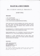 Da Cuban Heelz : Part One (12", W/Lbl)