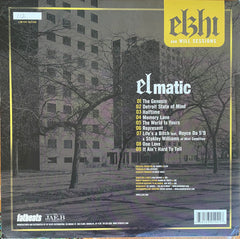 Elzhi And Will Sessions : Elmatic (2xLP, Album, Ltd, Num)