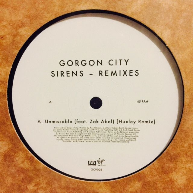 Gorgon City – Sirens - Remixes Virgin EMI Records – GCV005