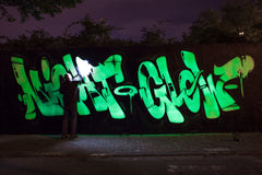 Nightglow - Montana Cans Gold Acrylic Spray - Nightglow luminescence-green effect paint 400ML