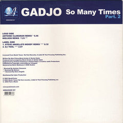 Gadjo : So Many Times (Part 2) (12")