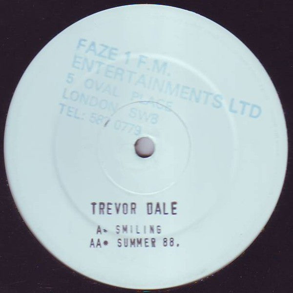 Trevor Dale : Smiling / Summer 88 (12", W/Lbl)