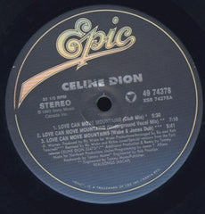 Céline Dion : Love Can Move Mountains (12", Single)