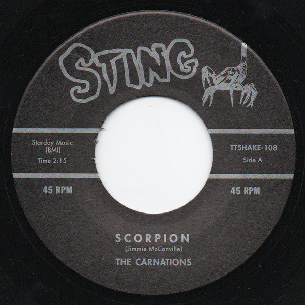 The Carnations : Scorpion / Casual (7", Single)