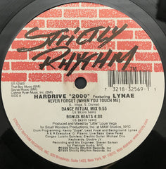 Hardrive Featuring Lynae : Never Forget (When You Touch Me) (12")