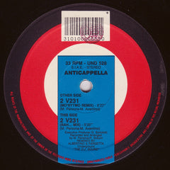 Anticappella : 2√231 (Remix) (12")