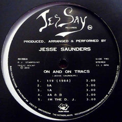 Jesse Saunders : On And On (12", RE)