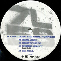 7L & Esoteric : The Soul Purpose (2xLP, Album)