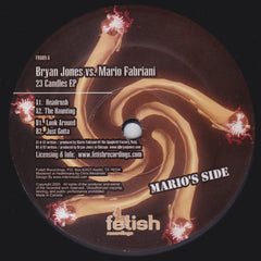 Bryan Jones (2) vs. Mario Fabriani : 23 Candles EP (12", EP)