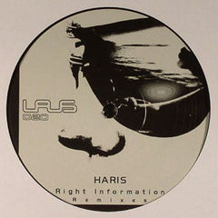 Haris Custovic : Right Information (12")