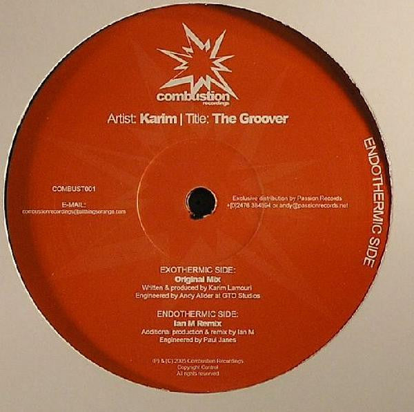 Karim Lamouri : The Groover (12")