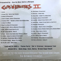 So Solid Crew, Asher D : Cuts N Bruises II (CD, Mixed, Promo)