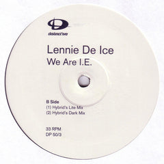 Lennie De Ice : We Are I.E. (12", Promo)