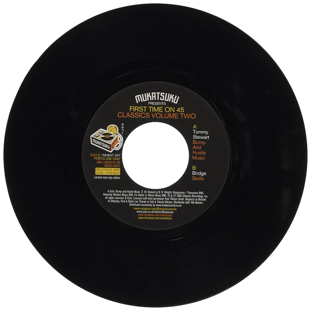 Tommy Stewart / Bridge First Time On 45 Two Mukatsuku Records – MUKAT 057