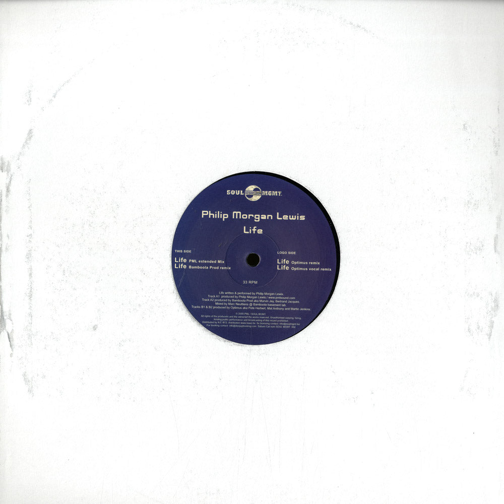Philip Morgan Lewis – Life Soul MGMT Records – SOULMGMT002