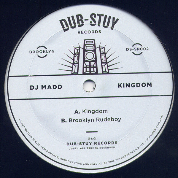 DJ Madd – Kingdom - Dub-Stuy Records – DS-SP002