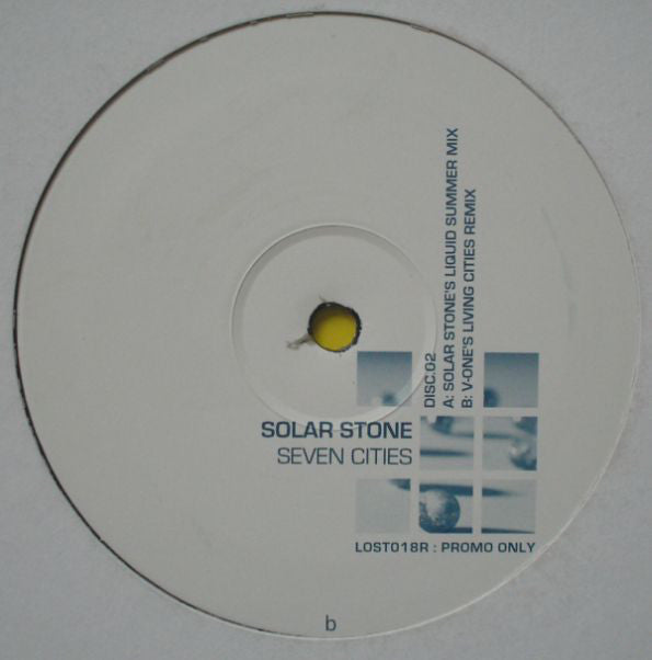Solar Stone - Seven Cities - Lost Language – LOST018R