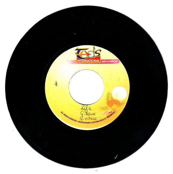 G Whizz, Bugle - Life (Mood Swing Riddim) 7" 110509 Tad's International