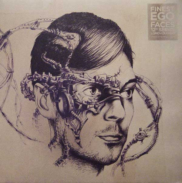 Lomovolokno / Sieren - Finest Ego Faces 12" Series Vol. 4 12" PMC106 Project Mooncircle