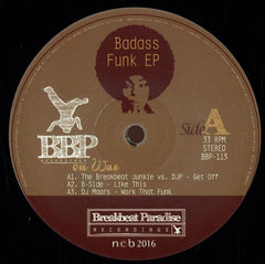 Various – Badass Funk EP Breakbeat Paradise Recordings – BBP113