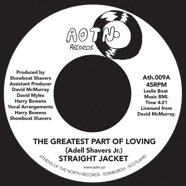 Straight Jacket – The Greatest Part Of Loving / Fun 7" Athens Of The North – ATH009