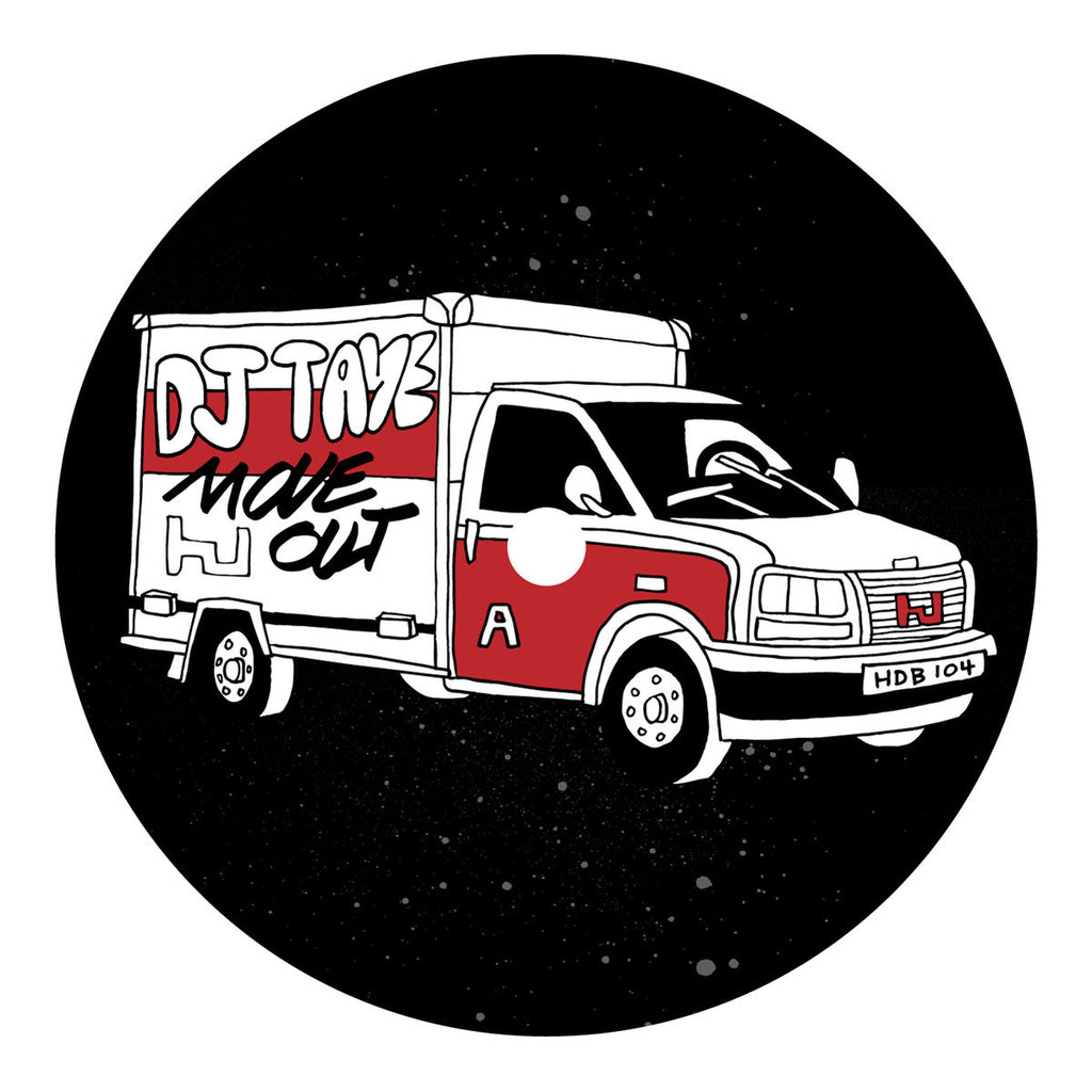 DJ Taye – Move Out EP 12" Hyperdub – HDB104