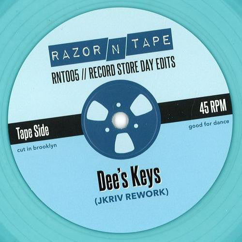 JKriv – Record Store Day Edits - Razor N Tape – RNT005 BLUE VINYL