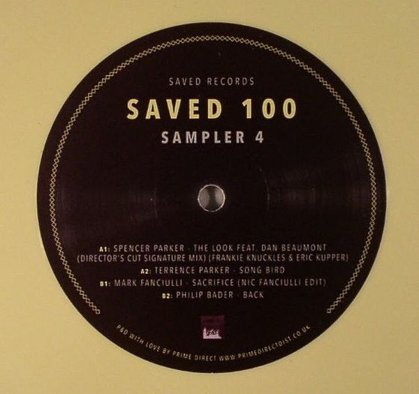 Various – Saved 100 (Sampler 4) - Saved Records – SAMPLER 4