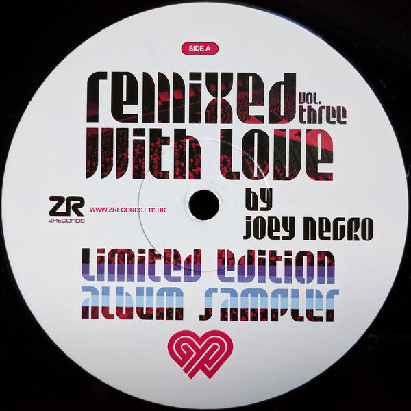Joey Negro – Remixed With Love By Joey Negro Vol. Three 12" Z Records – ZEDD12250