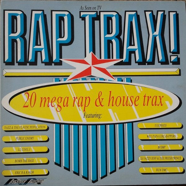 Various - Rap Trax! - Stylus Music SMR 859