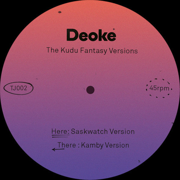 Deoke – The Kudu Fantasy Versions - Tiff's Joints – TJ002