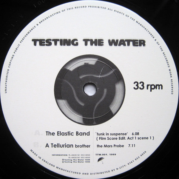 The Elastic Band (2) / A Tellurian Brother – Testing The Water 12" Testing The Water – TTW.001