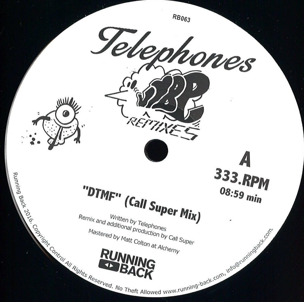Telephones – Vibe Remixes Running Back – RB063